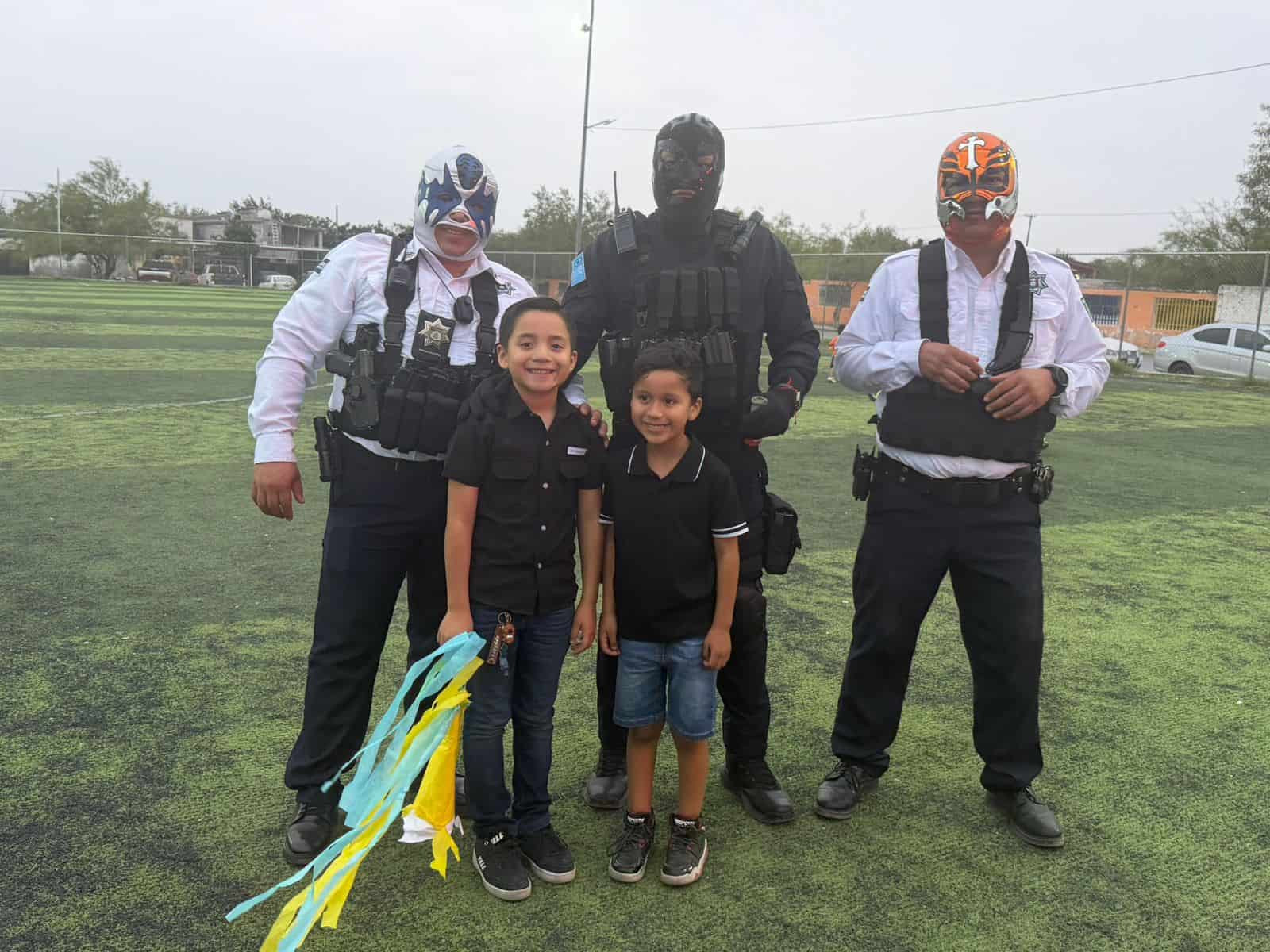Celebra Seguridad P&uacute;blica de Monclova a ni&ntilde;os en su d&iacute;a