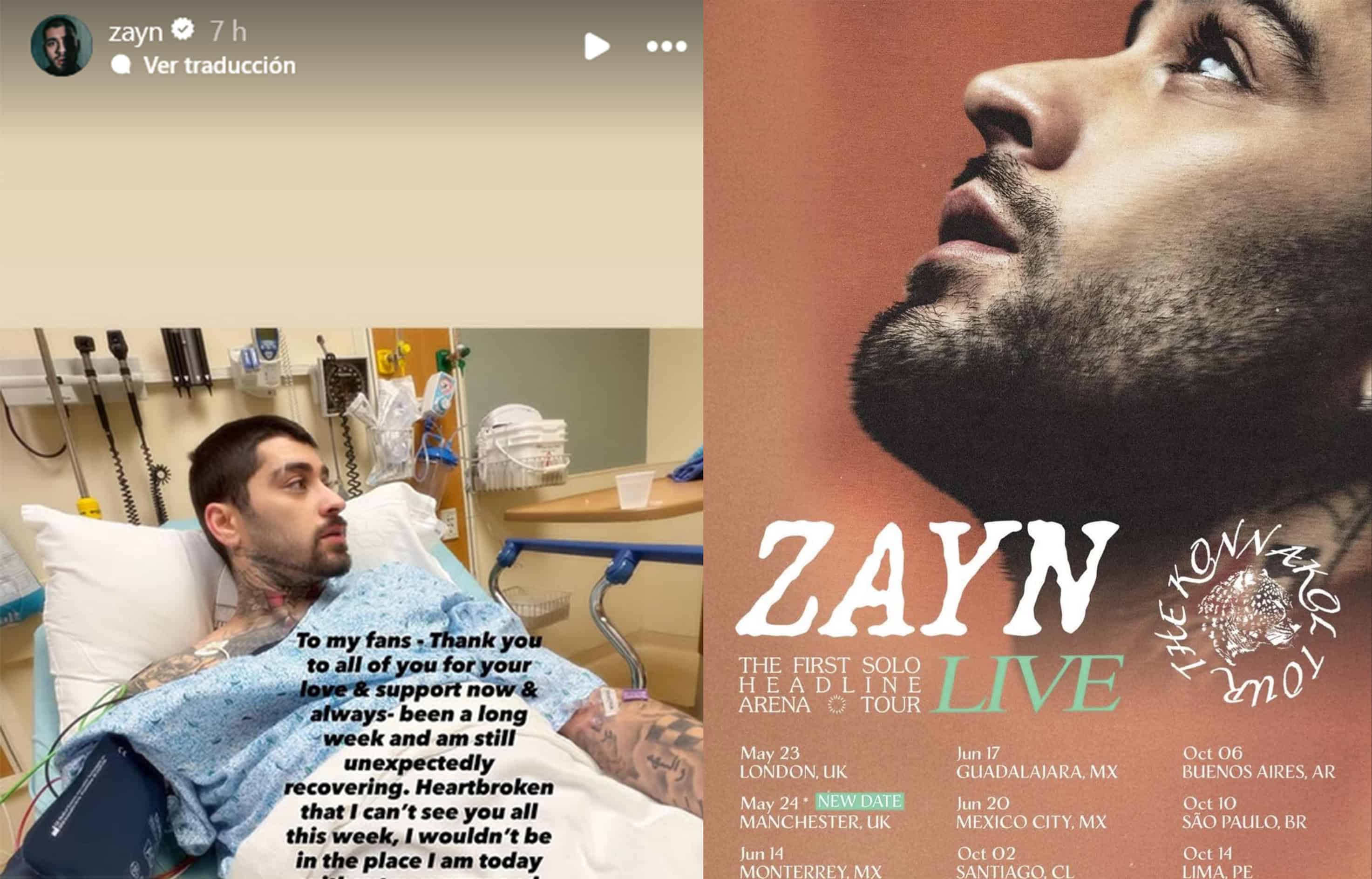 Familia de Zayn Malik pide frenar env&iacute;o de flores tras su hospitalizaci&oacute;n