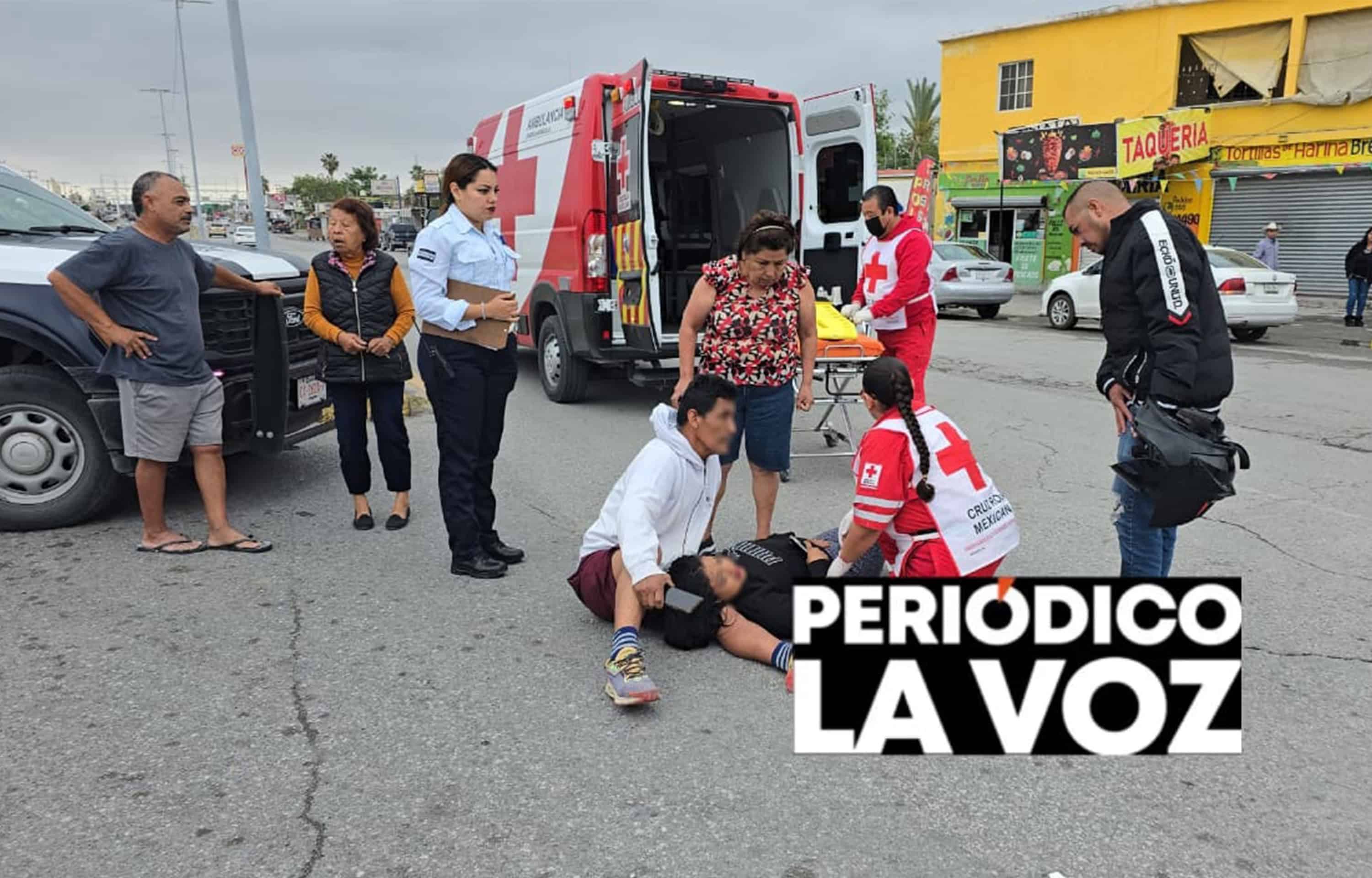Se le meti&oacute; en el San Jos&eacute;   Lesiona cafre  a motociclista