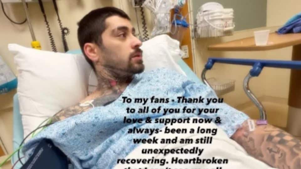 Zayn Malik cancela su gira en Estados Unidos por problemas de salud
