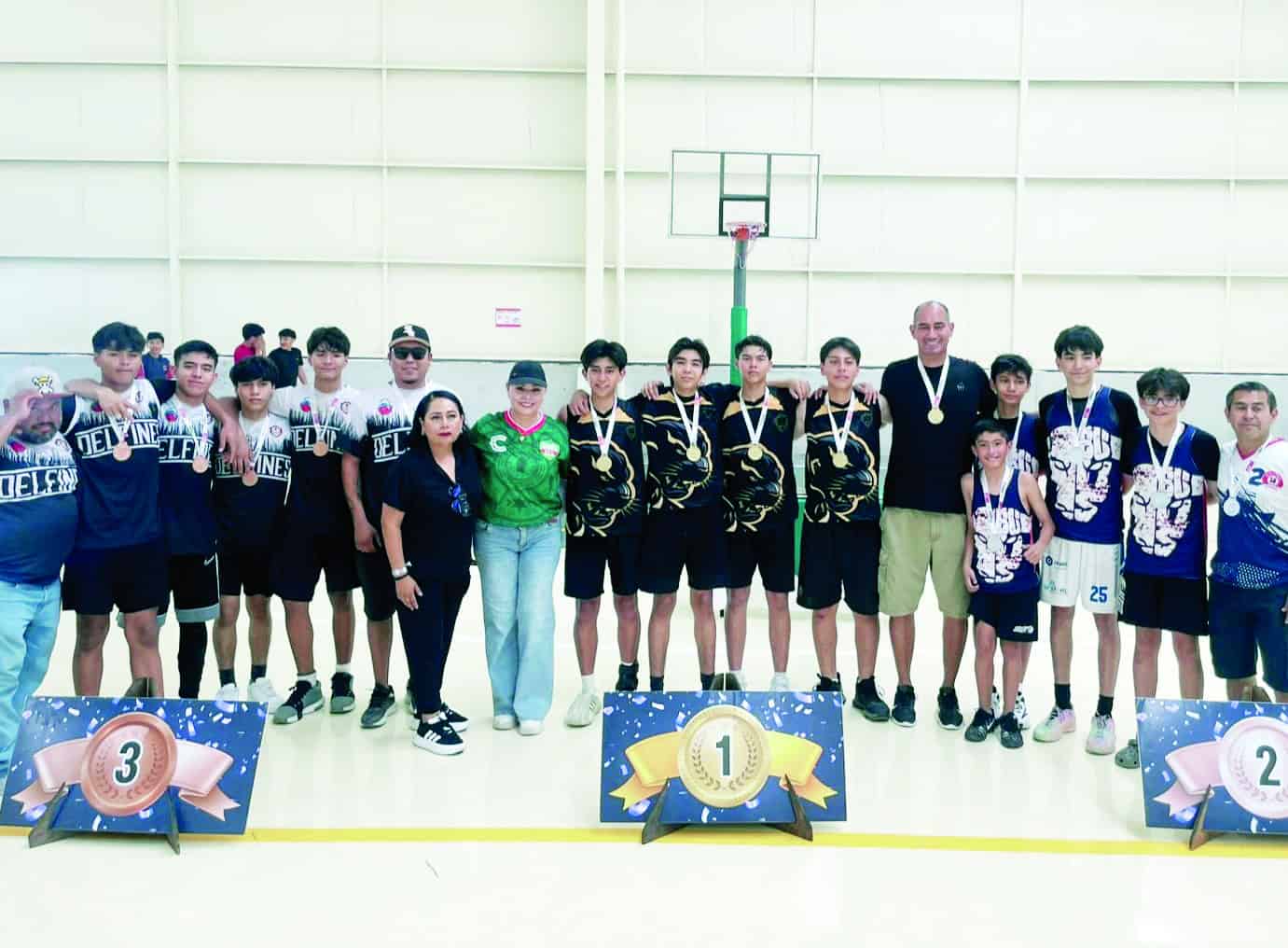 Panteras ICC Secundaria ganan el t&iacute;tulo estatal de b&aacute;squetbol 3x3