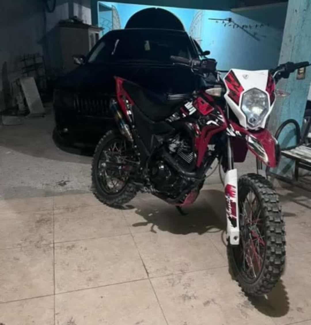 Recuperan motocicleta robada en operativo de Frontera y Casta&ntilde;os