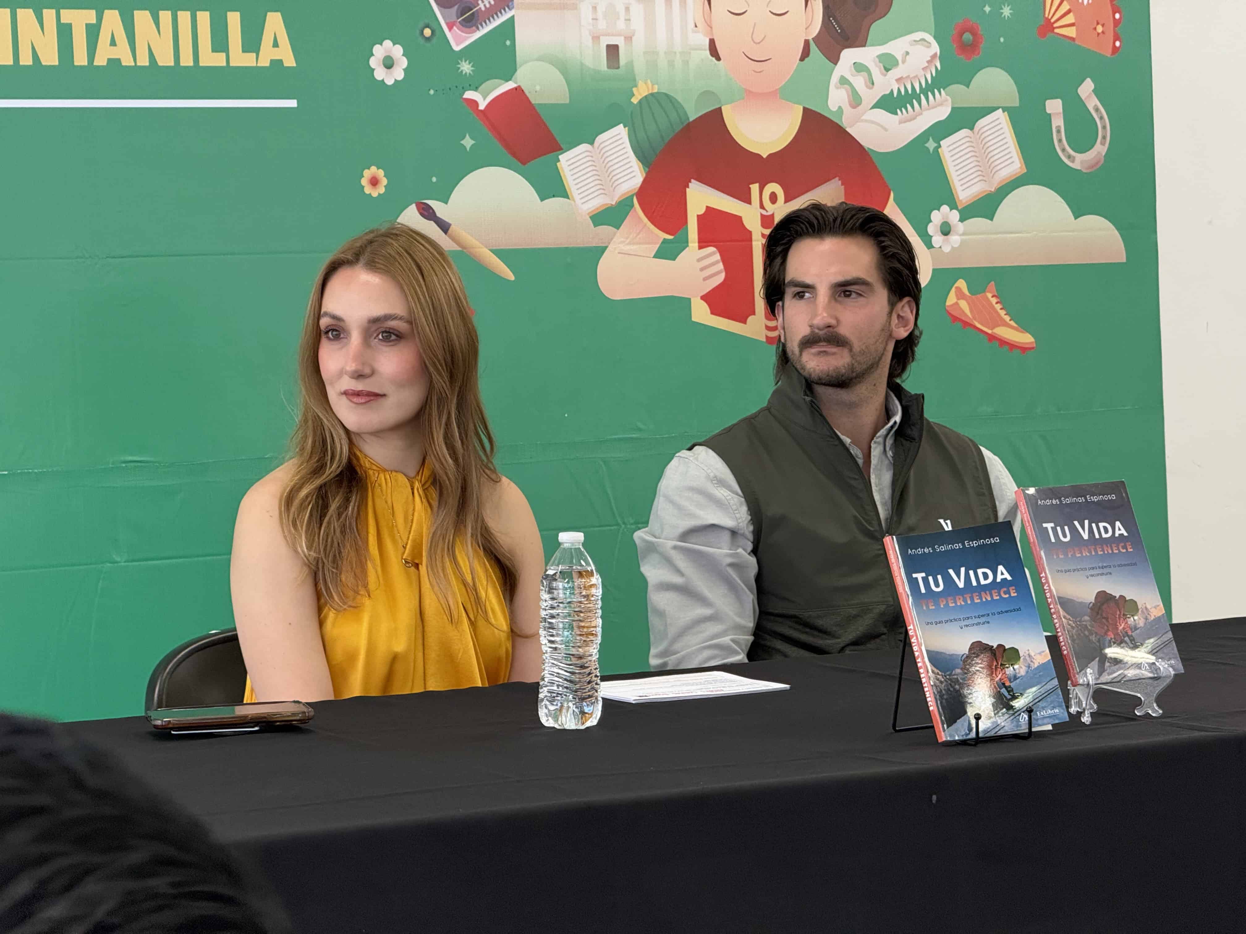 El alpinista saltillense Andr&eacute;s Salinas Espinoza lanza su libro en Coahuila