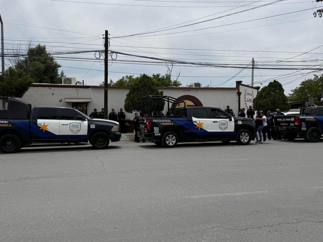 Rinden homenaje a polic&iacute;a estatal en Coahuila: ceremonia privada