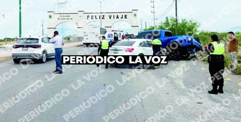 Accidente en carretera federal 30 deja a mujer lesionada en San Buenaventura