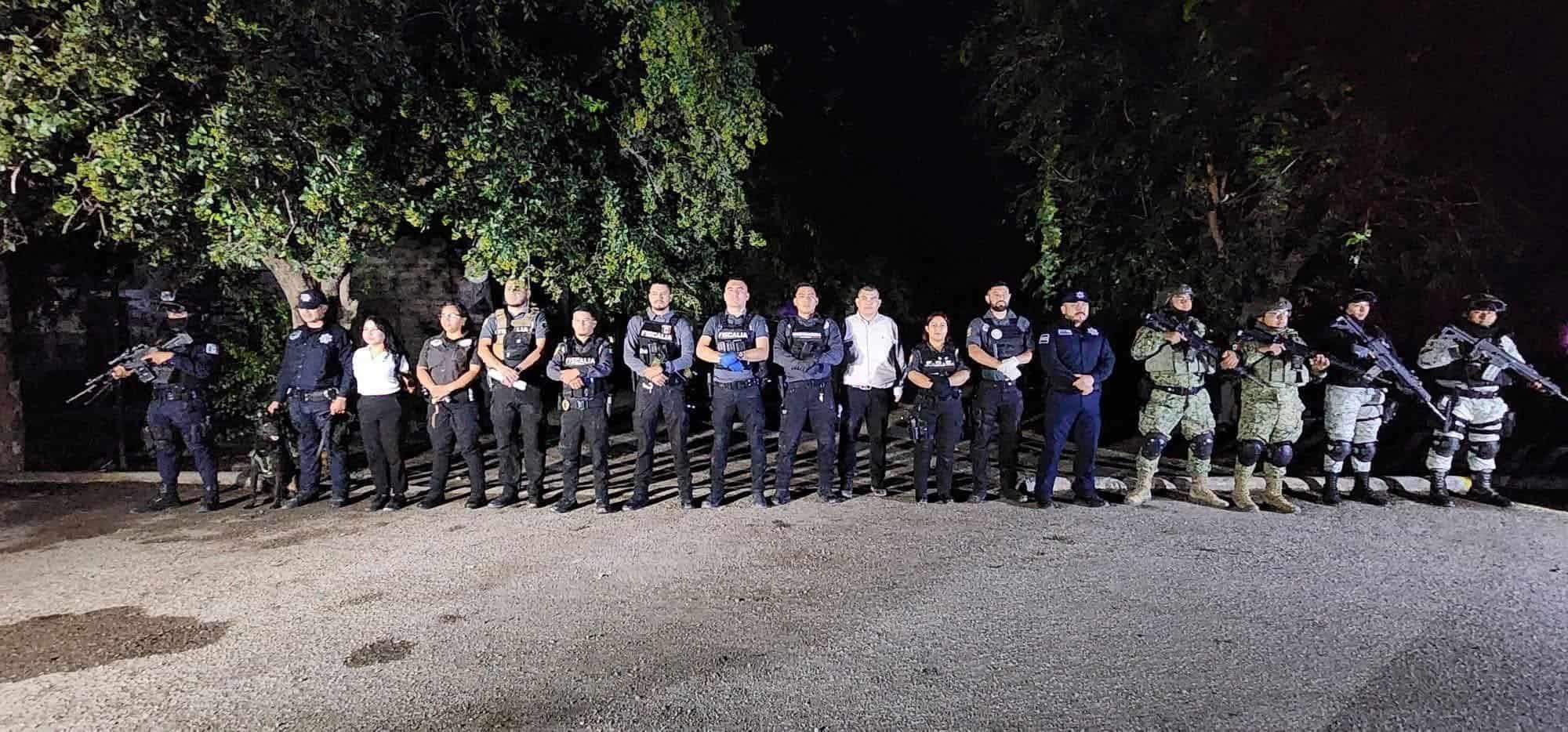 Cateo en Allende deja dos detenidos y aseguramiento de metanfetamina