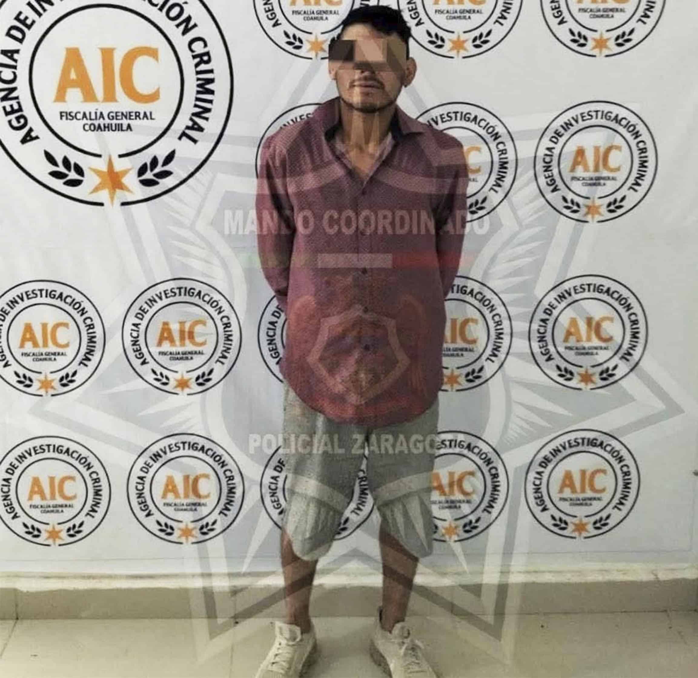 Detienen a hombre por violencia familiar en Zaragoza, Coahuila