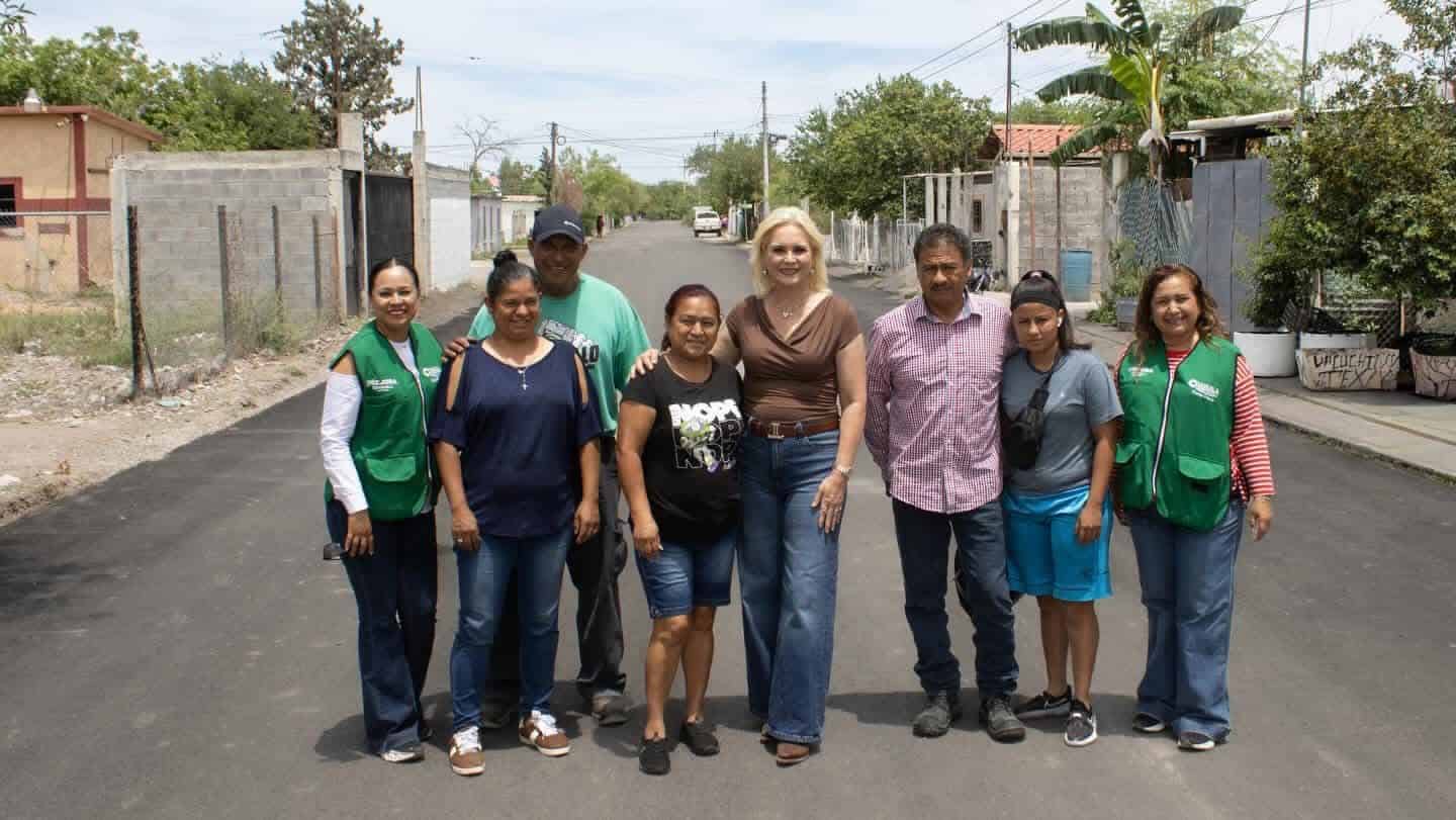 Obras de recarpeteo mejoran vialidades en Pala&uacute;