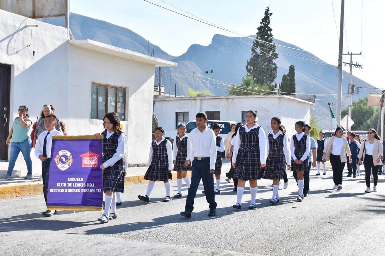 Cuatro Ci&eacute;negas conmemora la Batalla de Puebla con acto c&iacute;vico