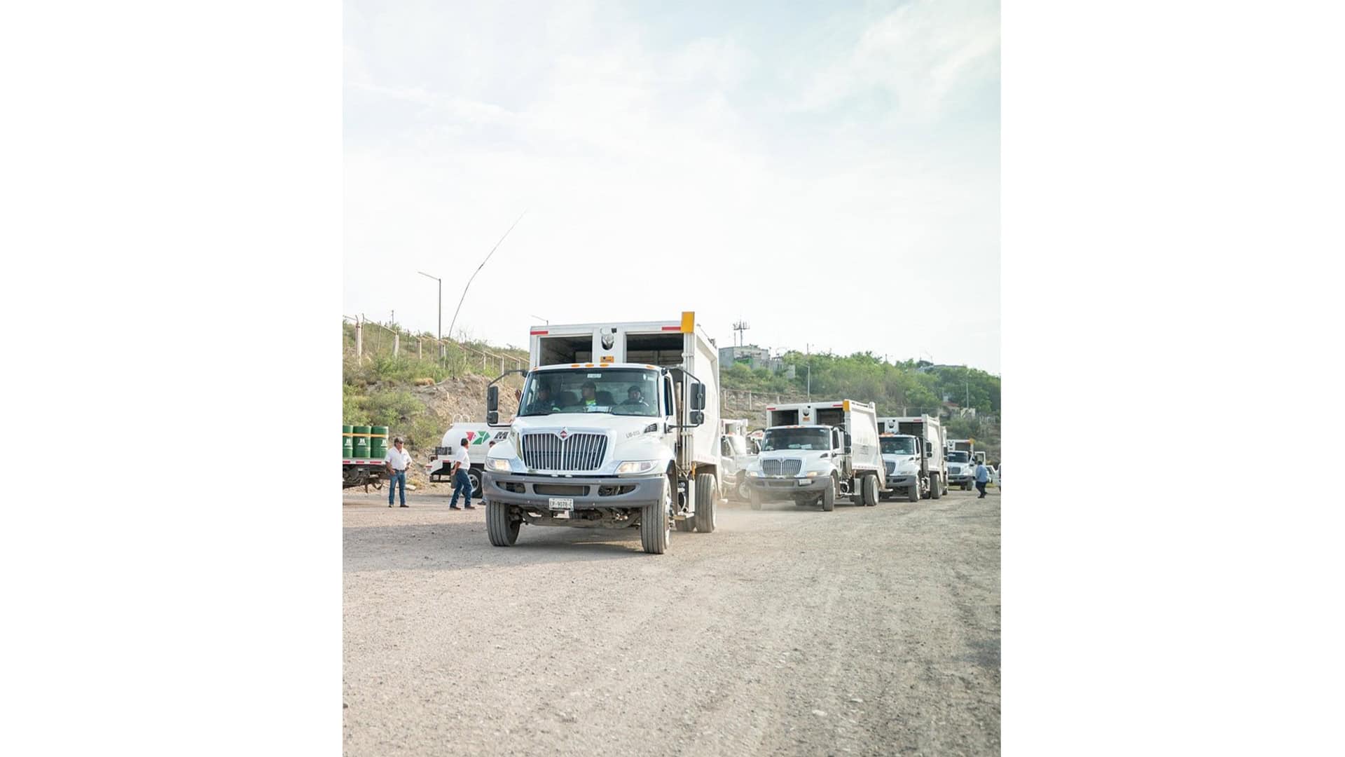 Monclova: Servicios Primarios presenta nuevo cami&oacute;n recolector de basura