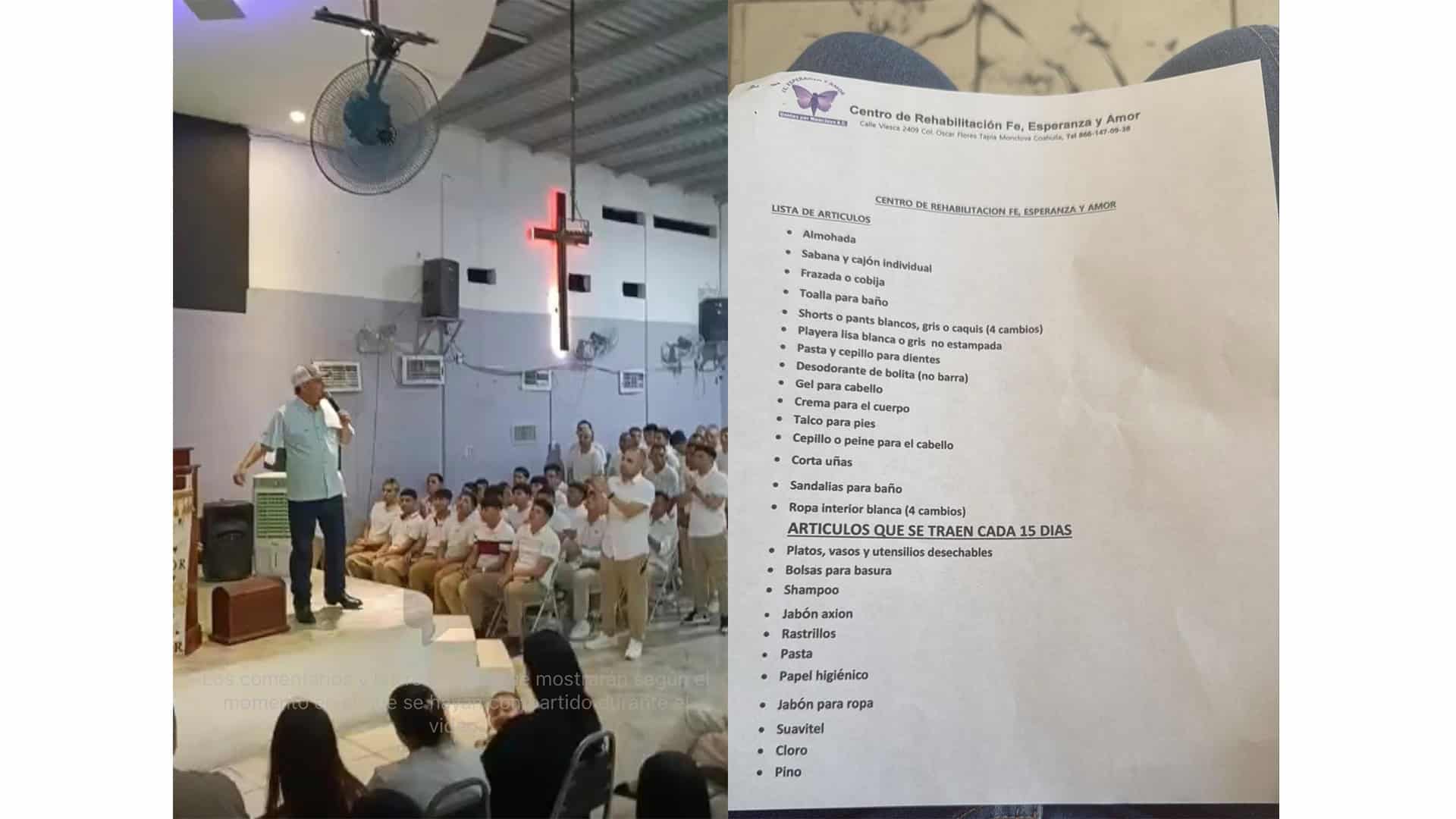 Centro Fe, Esperanza y Amor en Monclova: un negocio oculto tras fachada religiosa