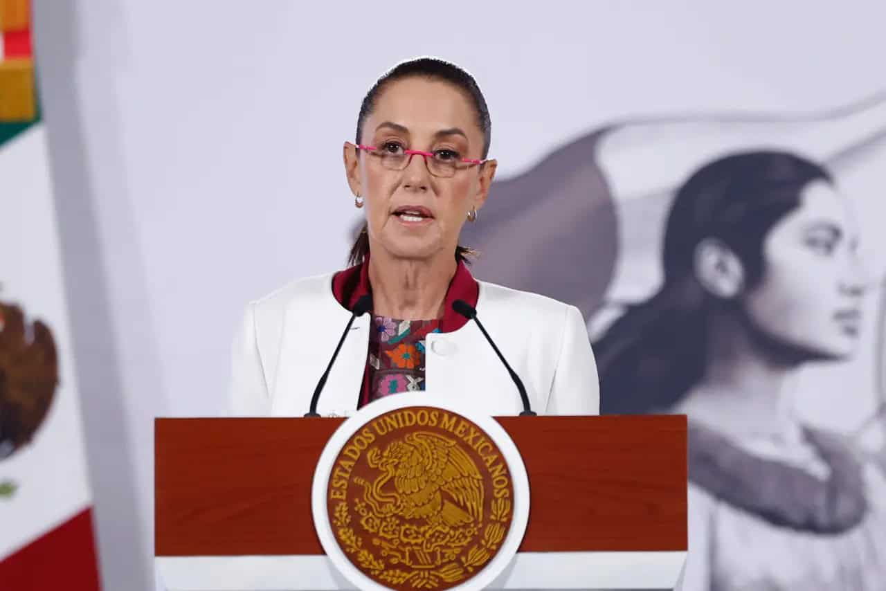 Sheinbaum asegura que M&eacute;xico act&uacute;a contra c&aacute;rteles tras advertencias de Trump