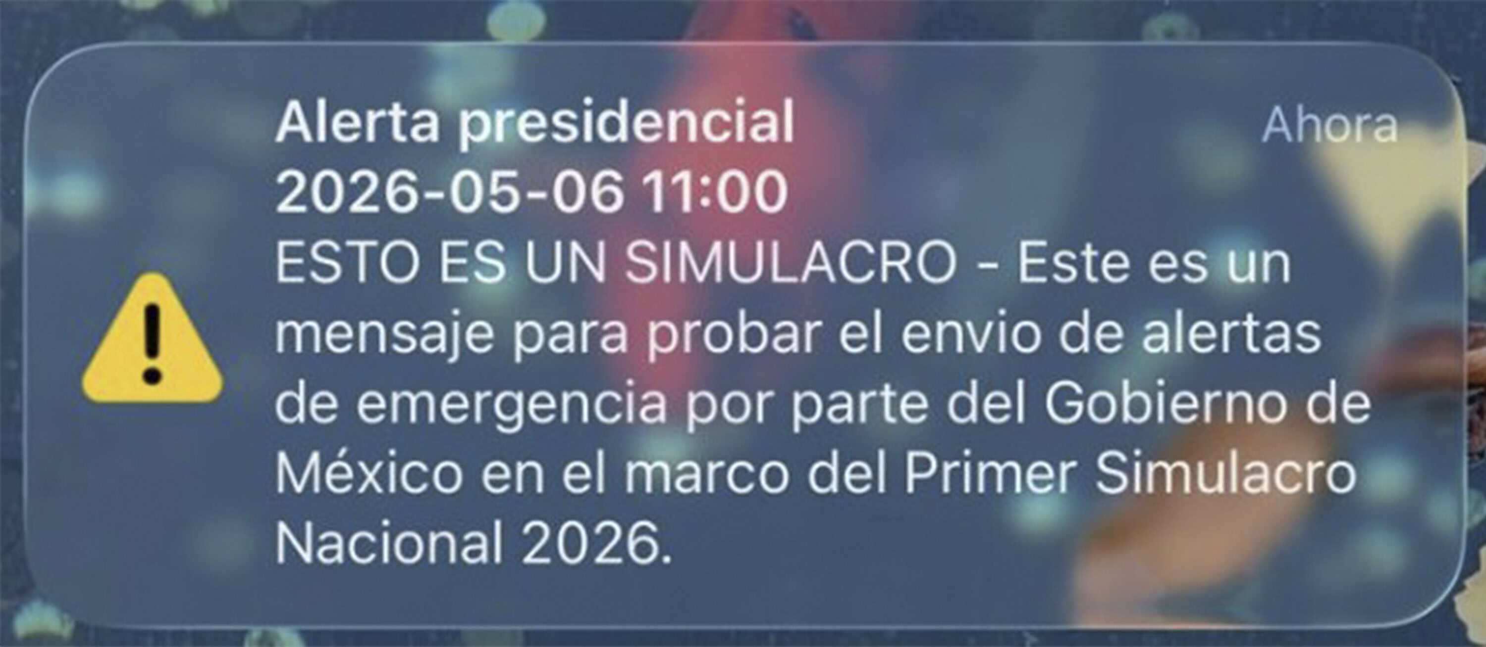 Fuerte alerta en celulares causa sorpresa durante simulacro nacional en Piedras Negras
