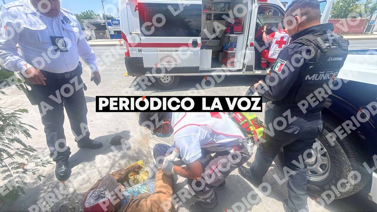 Cruz Roja Mexicana movilizada tras ca&iacute;da de adulto mayor en Monclova