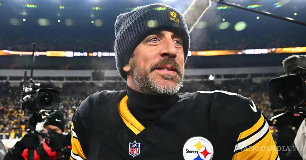 Aaron Rodgers visitar&aacute; a los Steelers en Pittsburgh para unirse en 2026