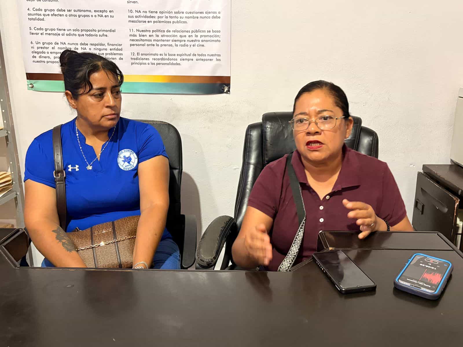 Familias defienden a Dafel en Frontera tras fuga de interno