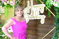 Rosy Vela Garza celebra su cumpleaños en emotiva reunión familiar