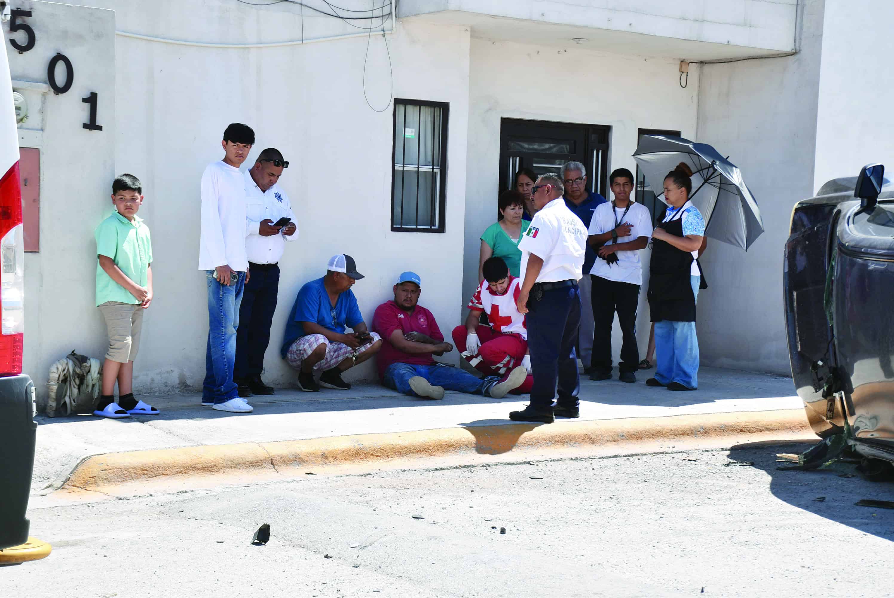 Accidente en Monclova: conductor atrapado tras choque