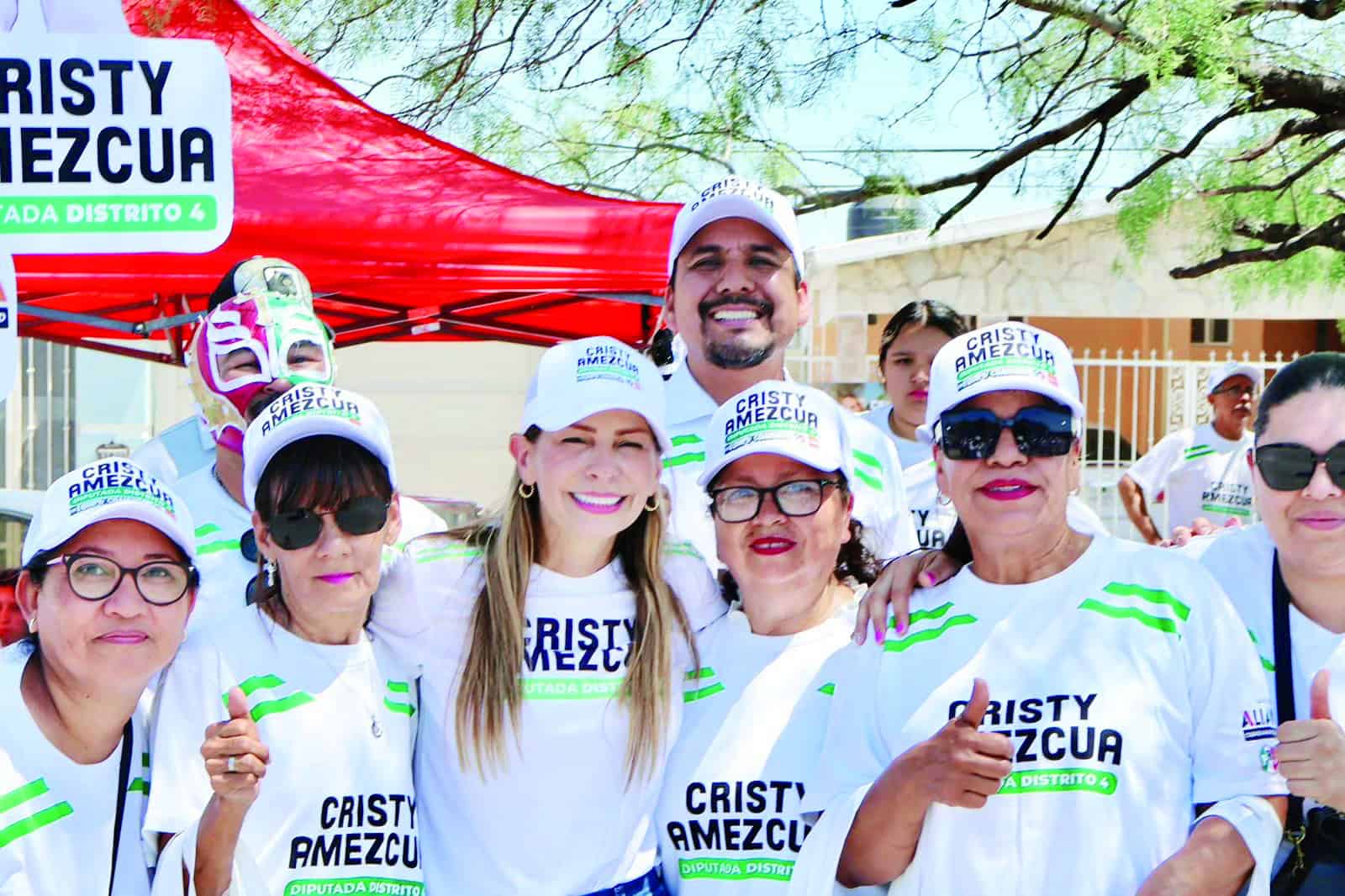 Fortalecer&aacute; Cristy a todas las Mujeres