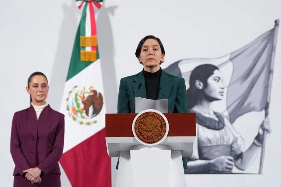 Claudia Sheinbaum reporta reducción de homicidios en México