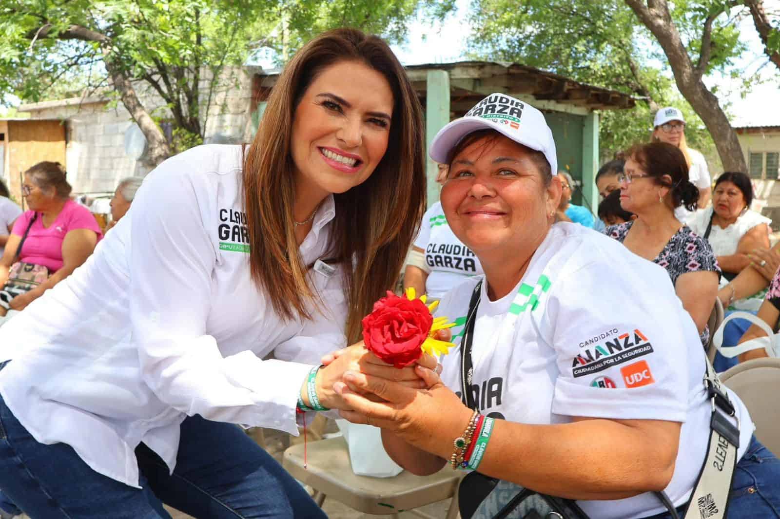 Candidata Claudia Garza promueve seguridad en Coahuila: elecciones 2026