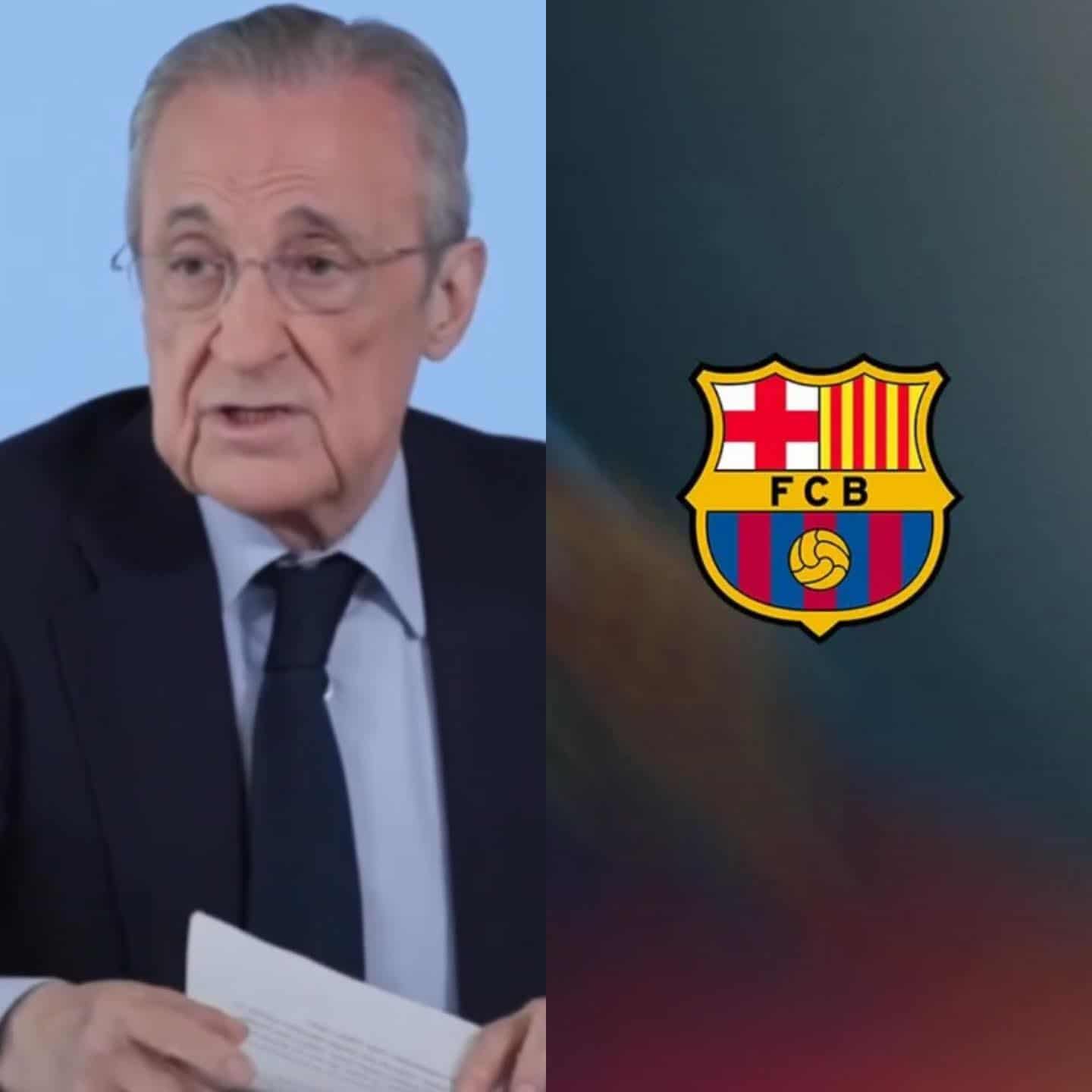 Barcelona estudia acciones legales contra Florentino P&eacute;rez tras pol&eacute;micas declaraciones