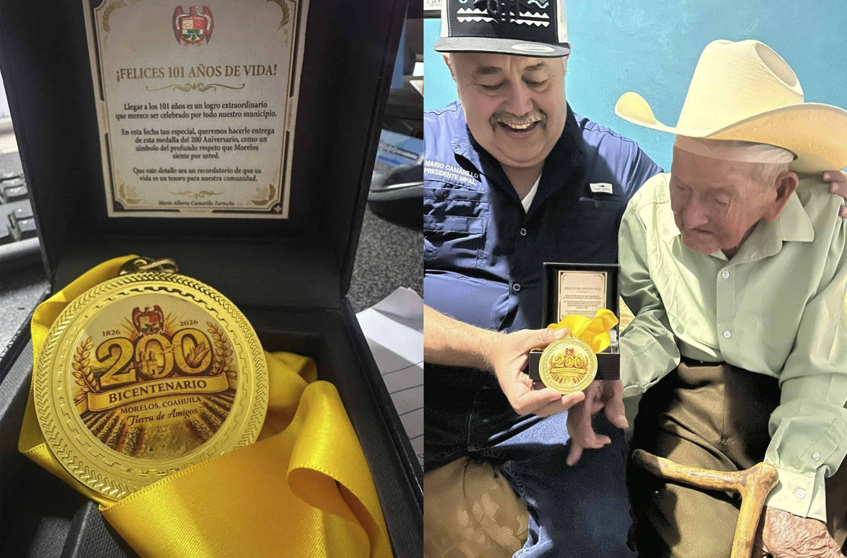 Celebran los 101 a&ntilde;os de vida de Don Felipe Hern&aacute;ndez en Morelos