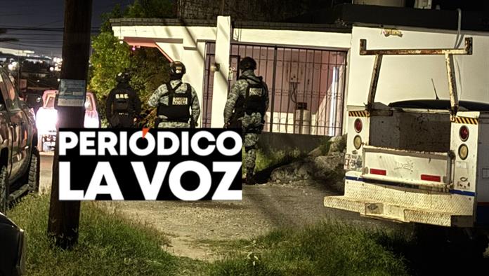 Aseguran armas y droga en cateo en la Carranza