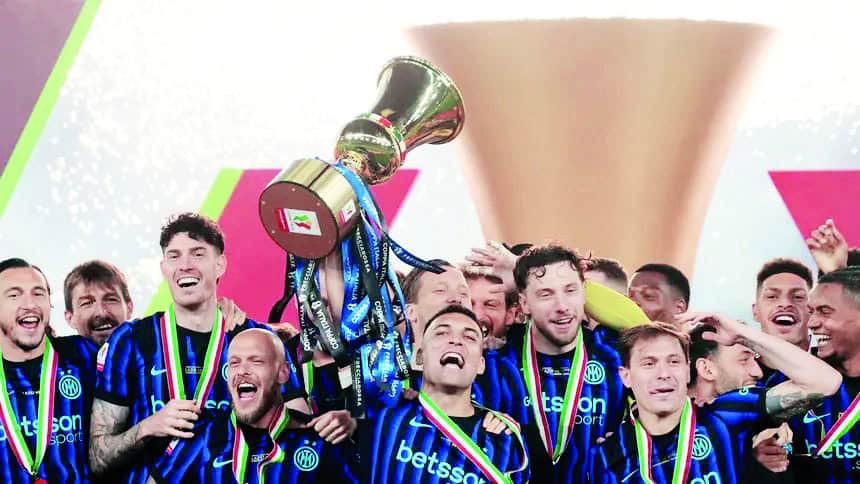 Inter de Mil&aacute;n se lleva la Copa Italia tras vencer a Lazio
