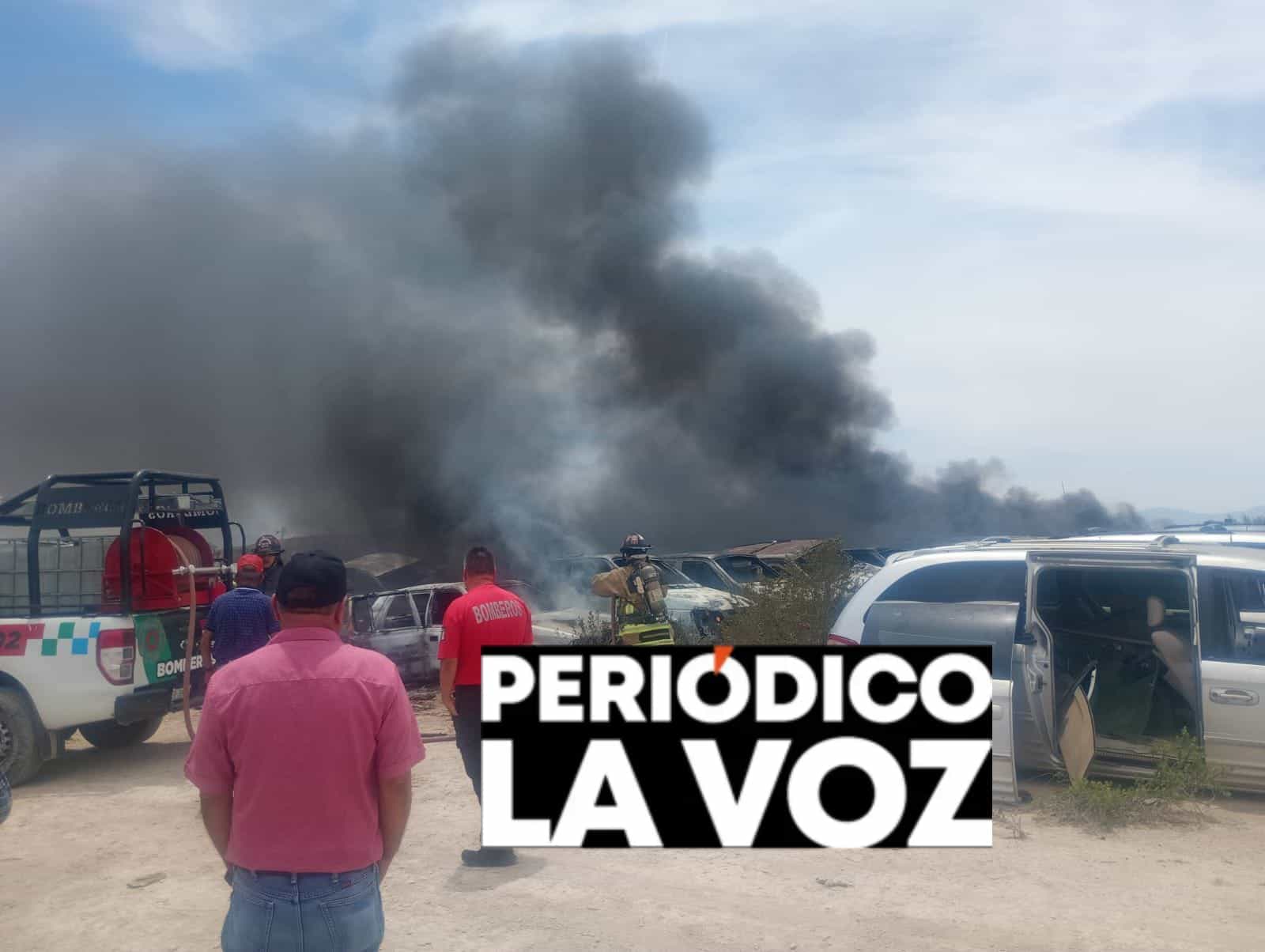 Chispa desata fuego en yonke
