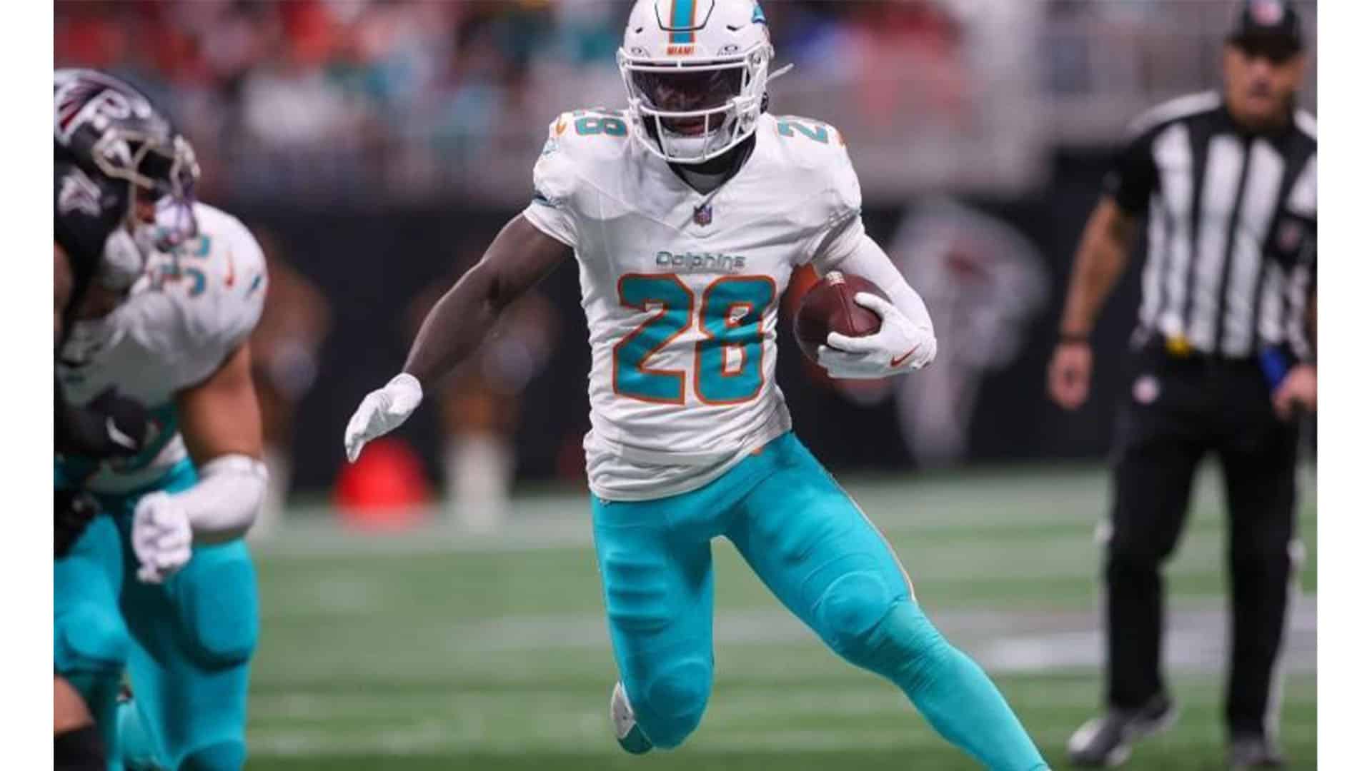 Miami Dolphins renueva a DeVon Achane por 64 millones de d&oacute;lares