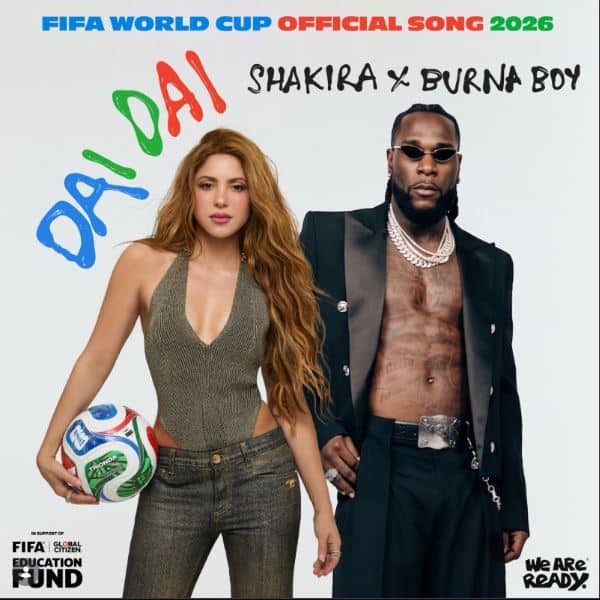 Shakira lanza Dai Dai: canci&oacute;n oficial del Mundial 2026