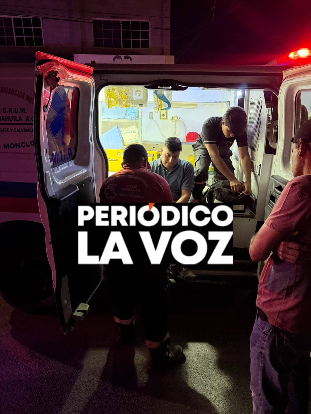 Mujer hospitalizada tras ser embestida por motociclista en Frontera