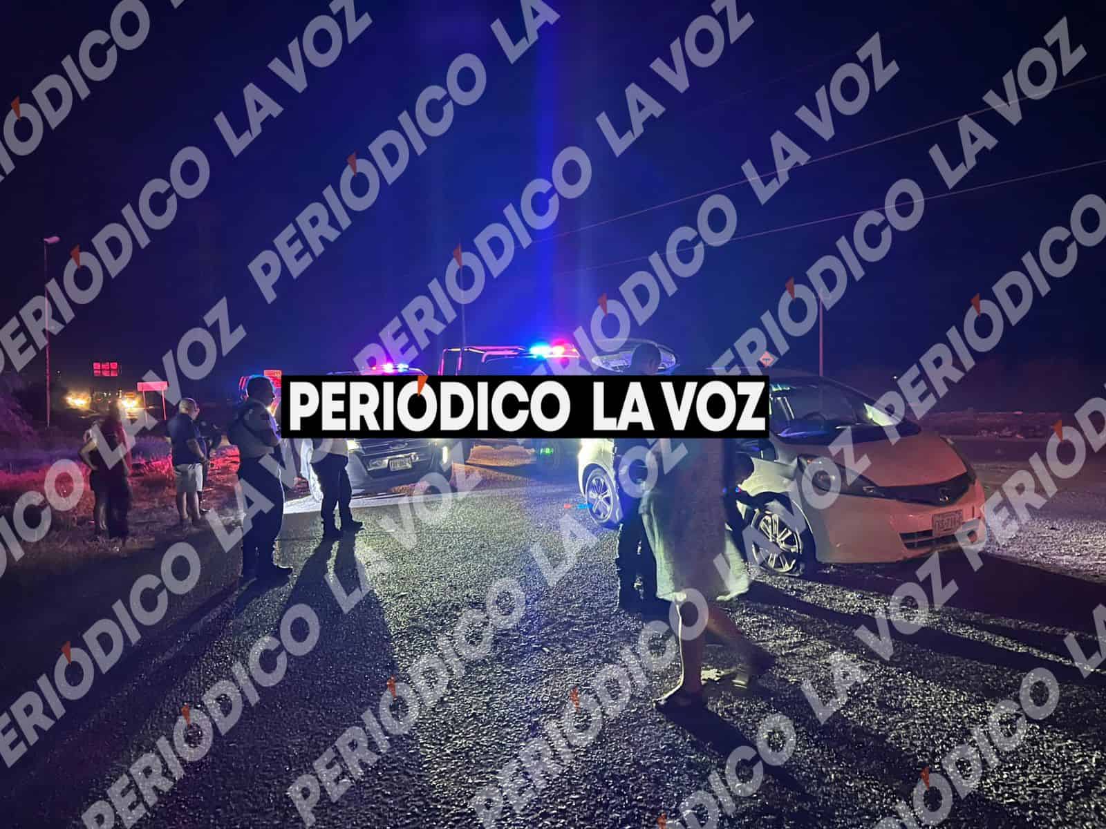 Bache en Frontera Coahuila provoca accidente vehicular
