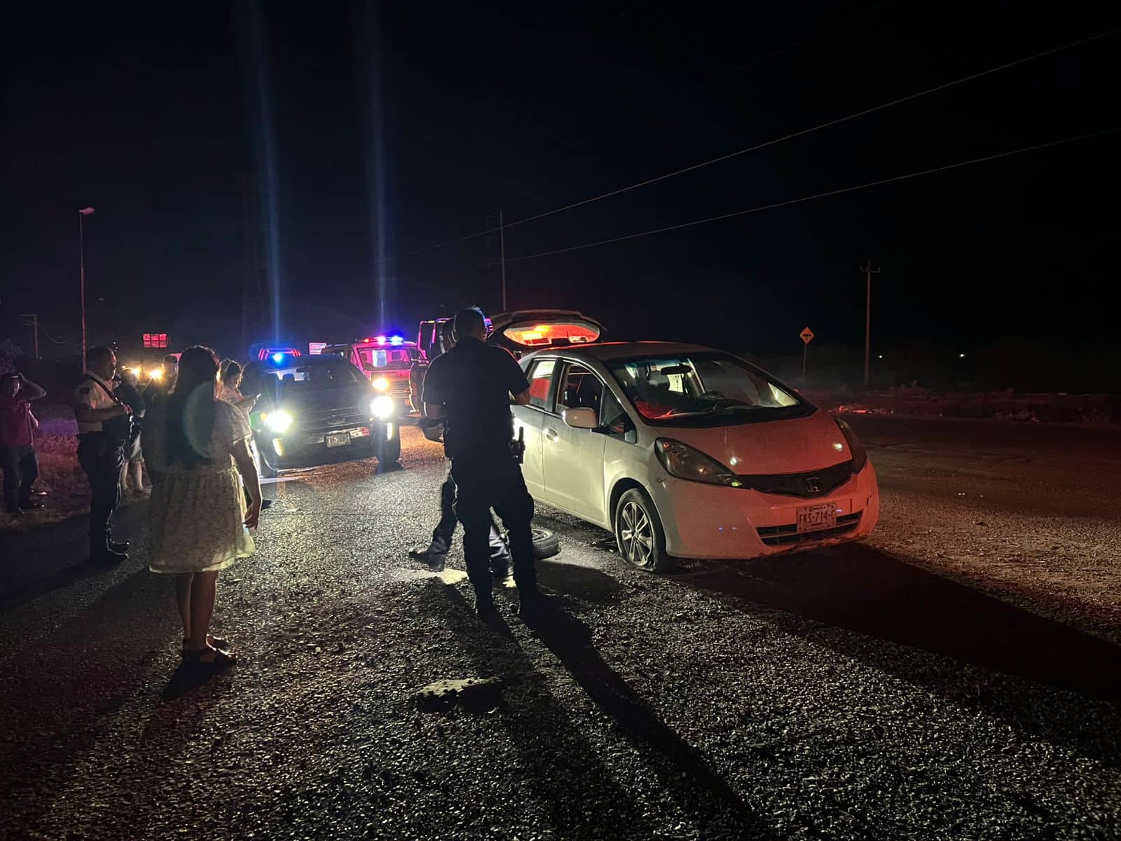 Bache en Frontera Coahuila provoca accidente vehicular