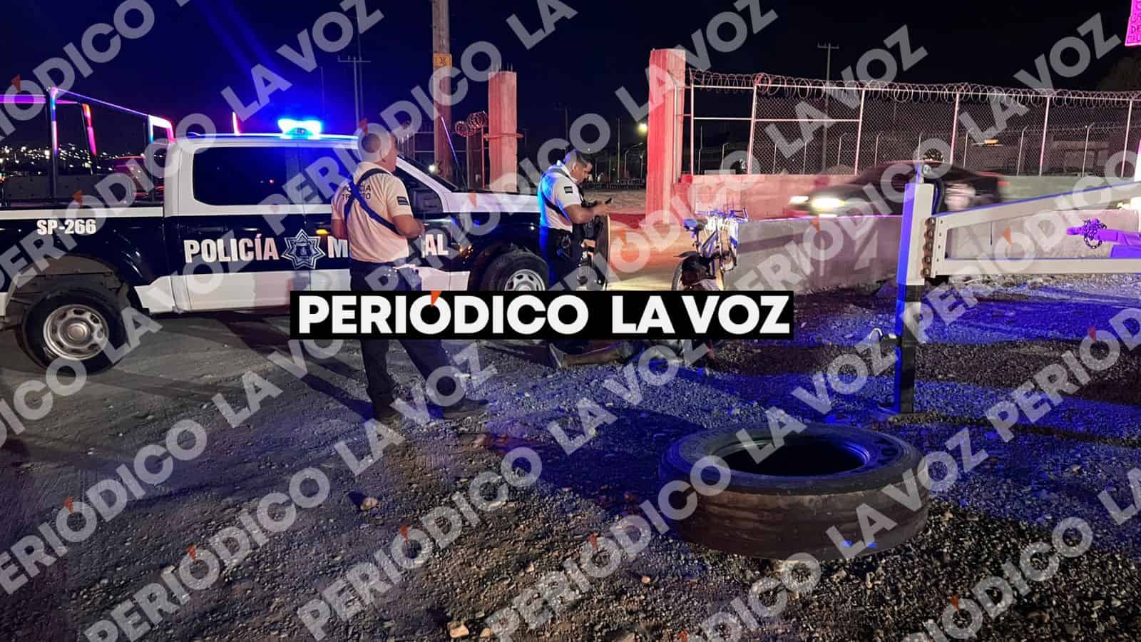 Ciclista es atropellado en Monclova y el veh&iacute;culo huye