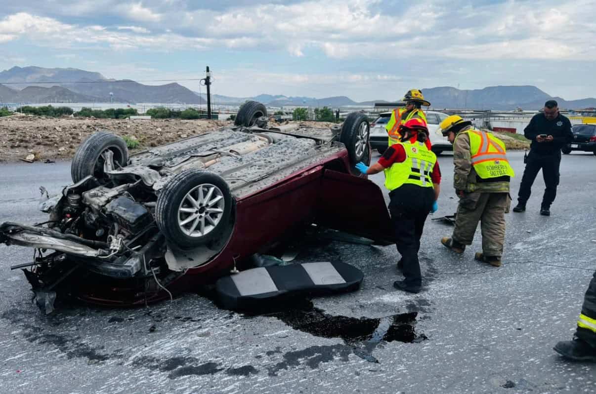 Accidente automovil&iacute;stico en Ramos Arizpe deja una v&iacute;ctima fatal