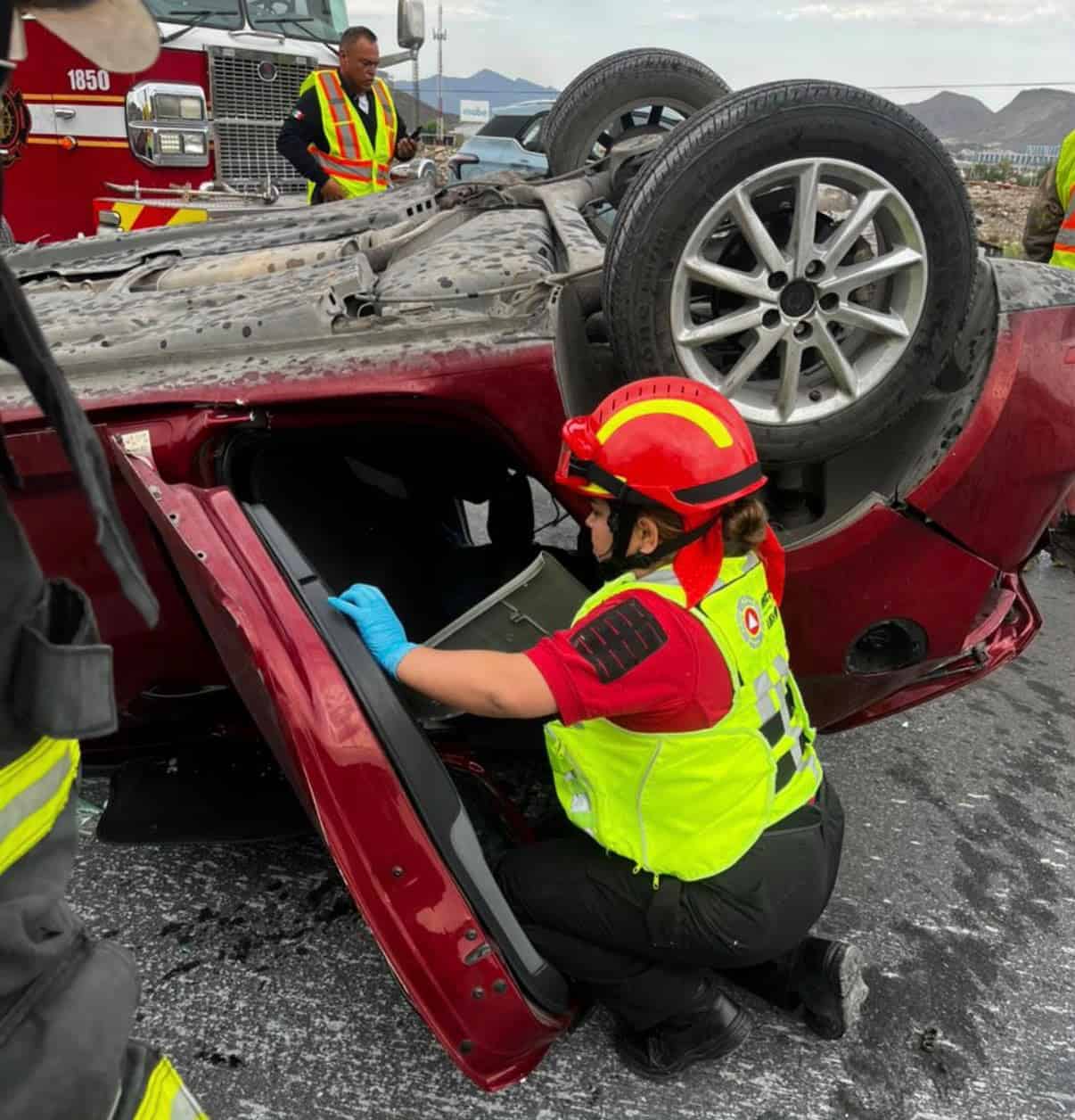 Accidente automovil&iacute;stico en Ramos Arizpe deja una v&iacute;ctima fatal