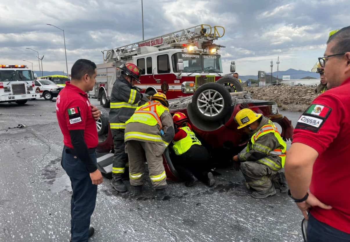 Accidente automovil&iacute;stico en Ramos Arizpe deja una v&iacute;ctima fatal