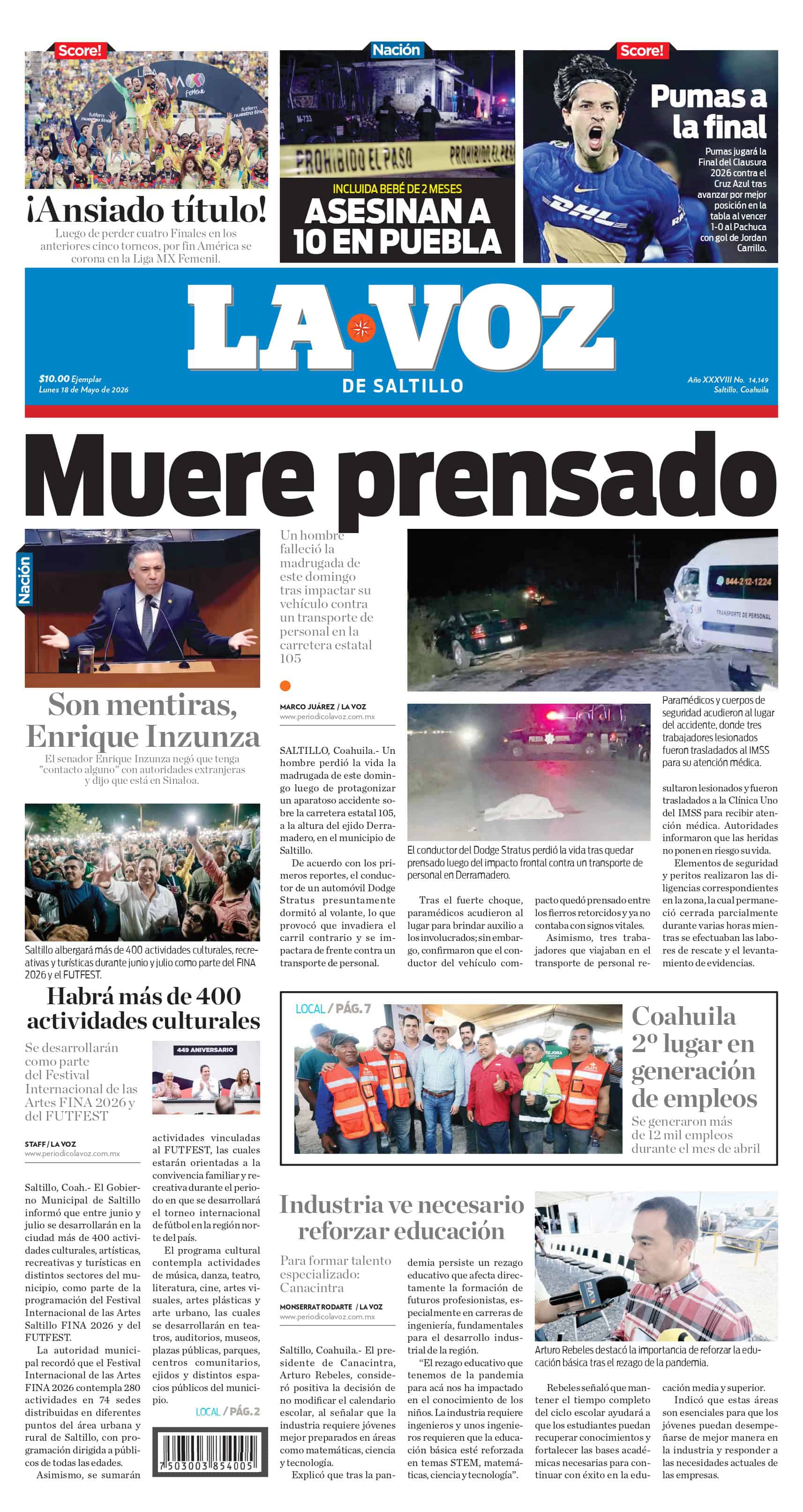 portada saltillo