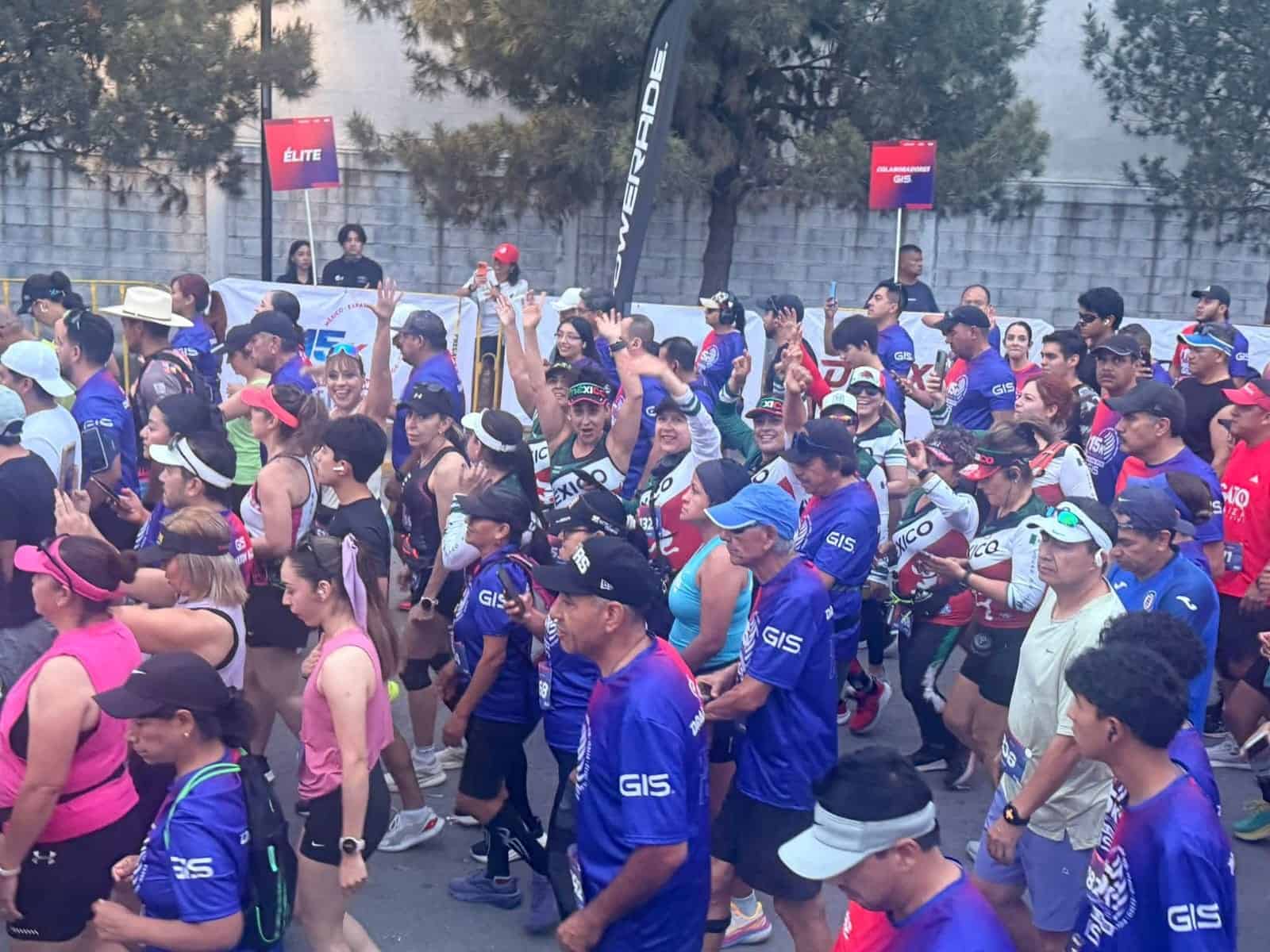 Re&uacute;ne 15K GIS a miles de corredores