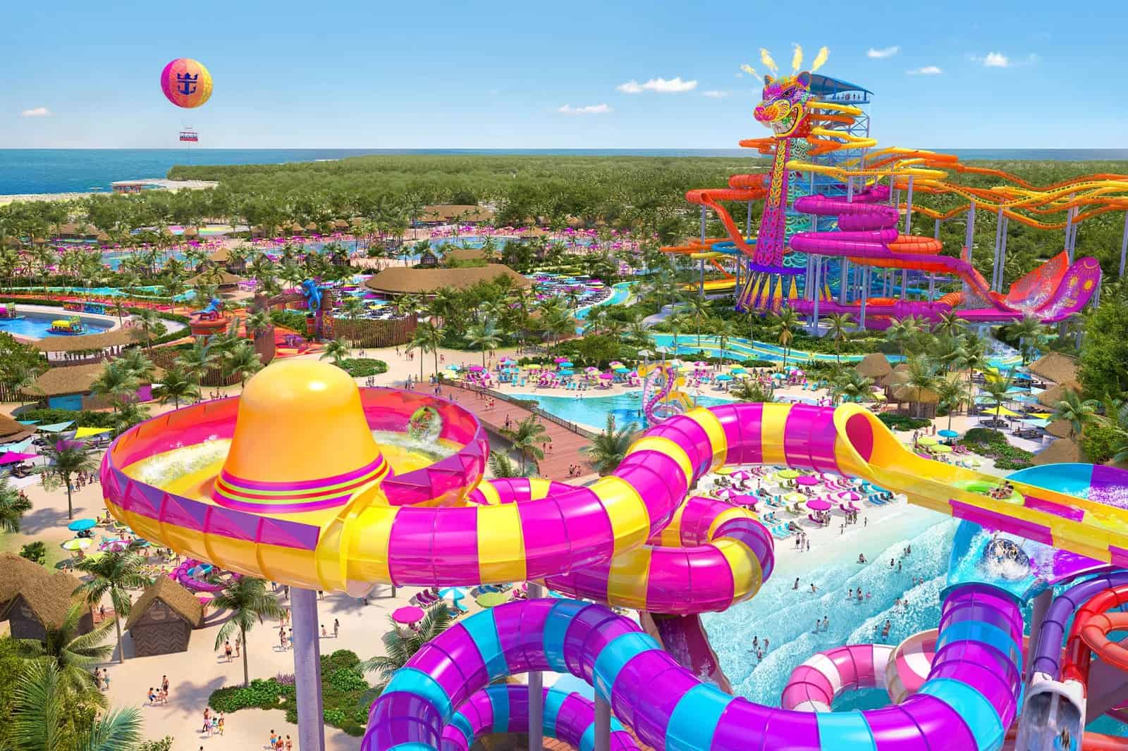 Protestas en Mahahual llevan a revisi&oacute;n del parque acu&aacute;tico de Royal Caribbean