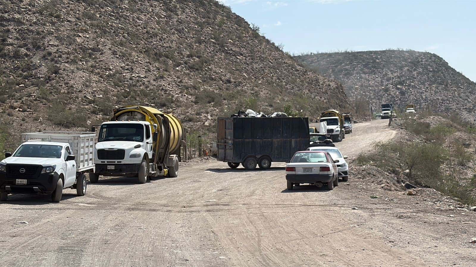 Bloqueo en Frontera: ejido Villa Frontera denuncia problemas con relleno sanitario