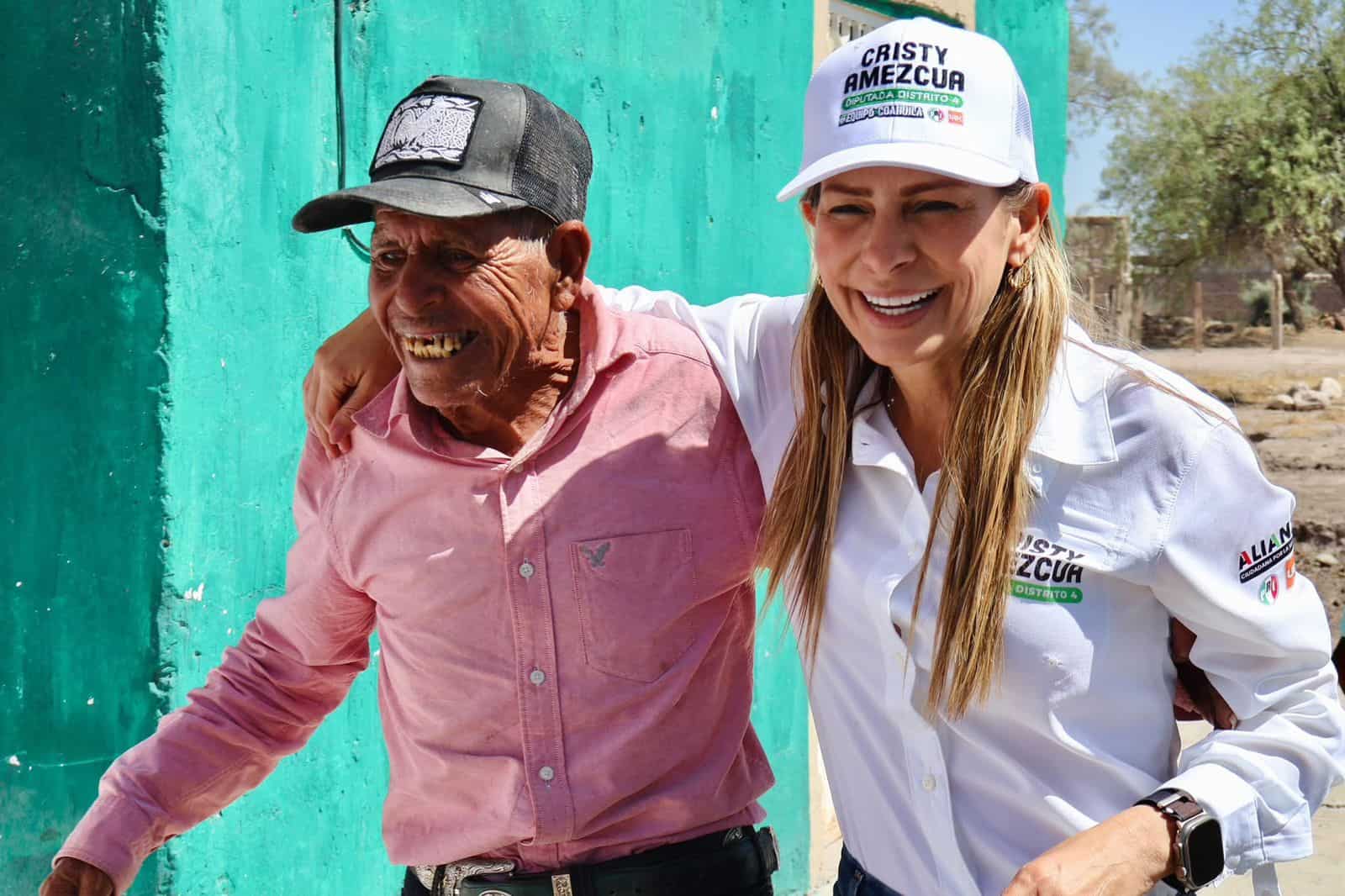 Cristy Amezcua presenta propuestas en San Pedro: campa&ntilde;a rumbo a elecciones
