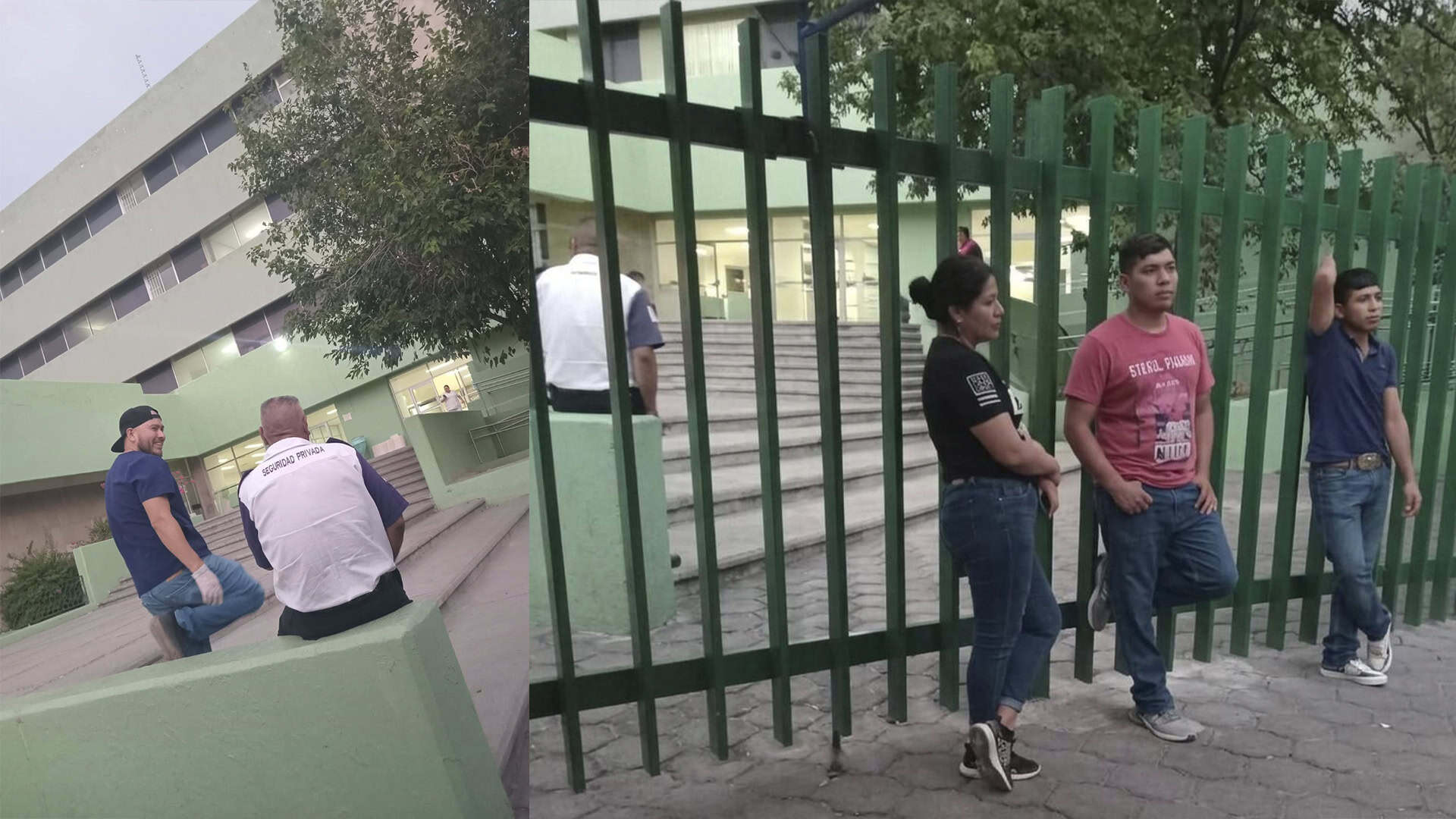 Echan a familiares de pacientes a la calle; los desalojan de salas y del exterior del IMSS