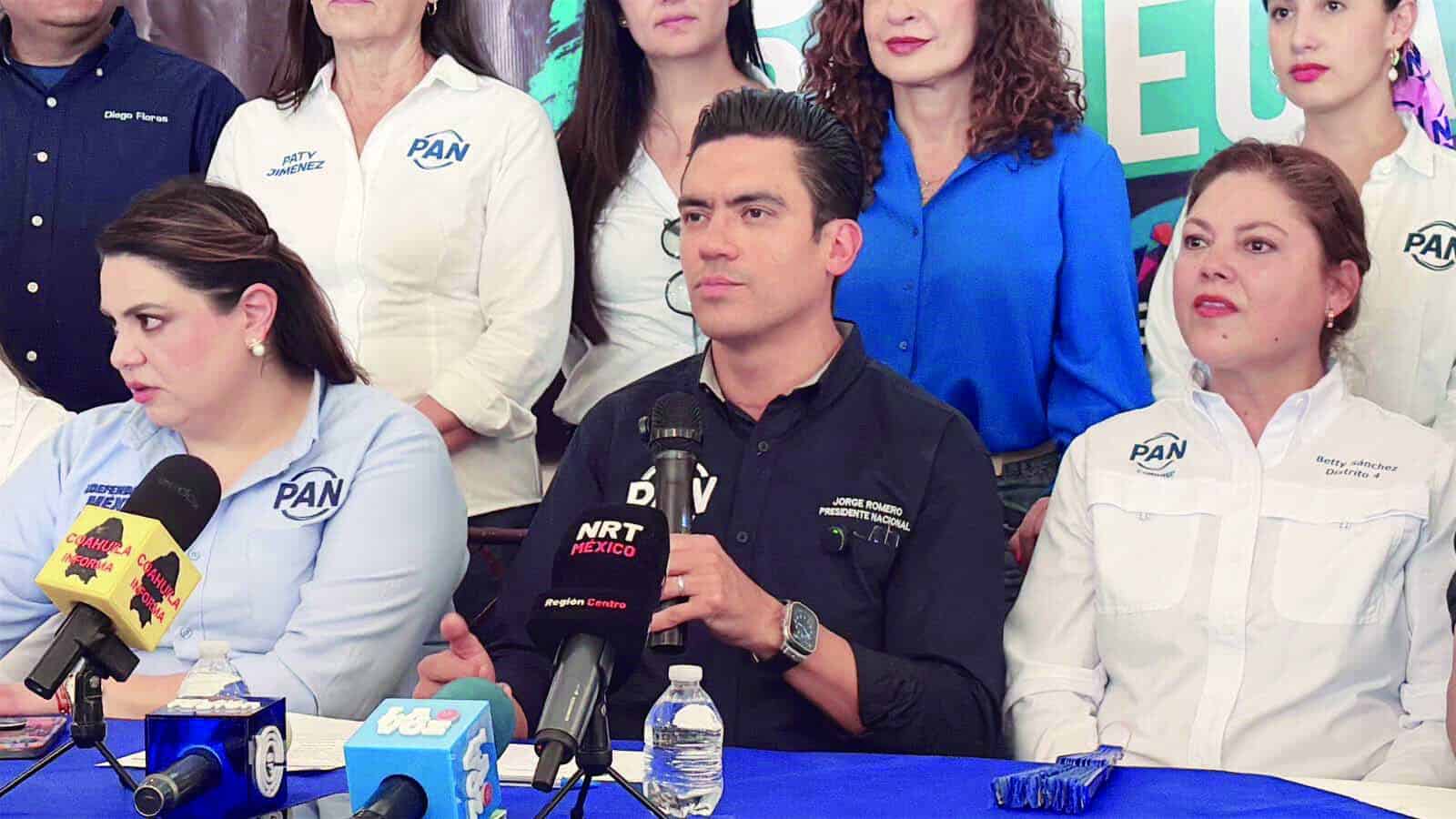 Coahuila se destaca en seguridad: Jorge Romero Herrera apoya a Manolo Jim&eacute;nez