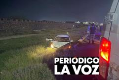 Vuelca al dormitar al volante