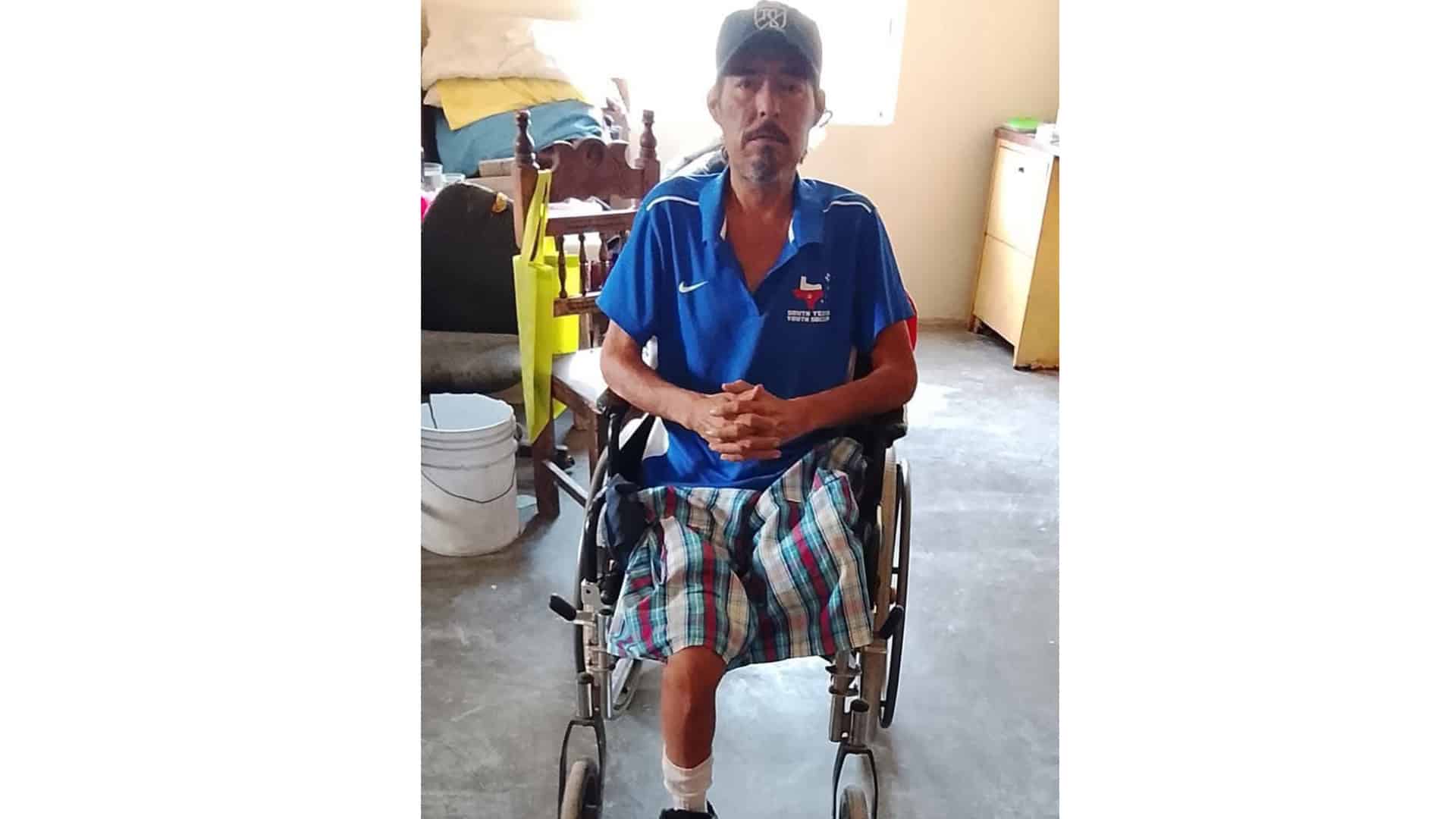 H&eacute;ctor Lumbreras pide trabajo tras su amputaci&oacute;n