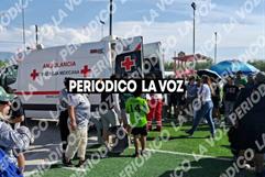 Jugador Adán N queda lesionado en Monclova durante partido amistoso