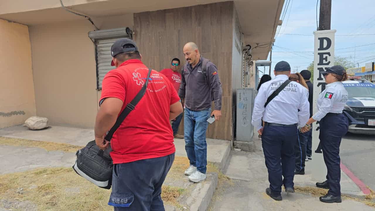 Motociclista resulta lesionado en Monclova